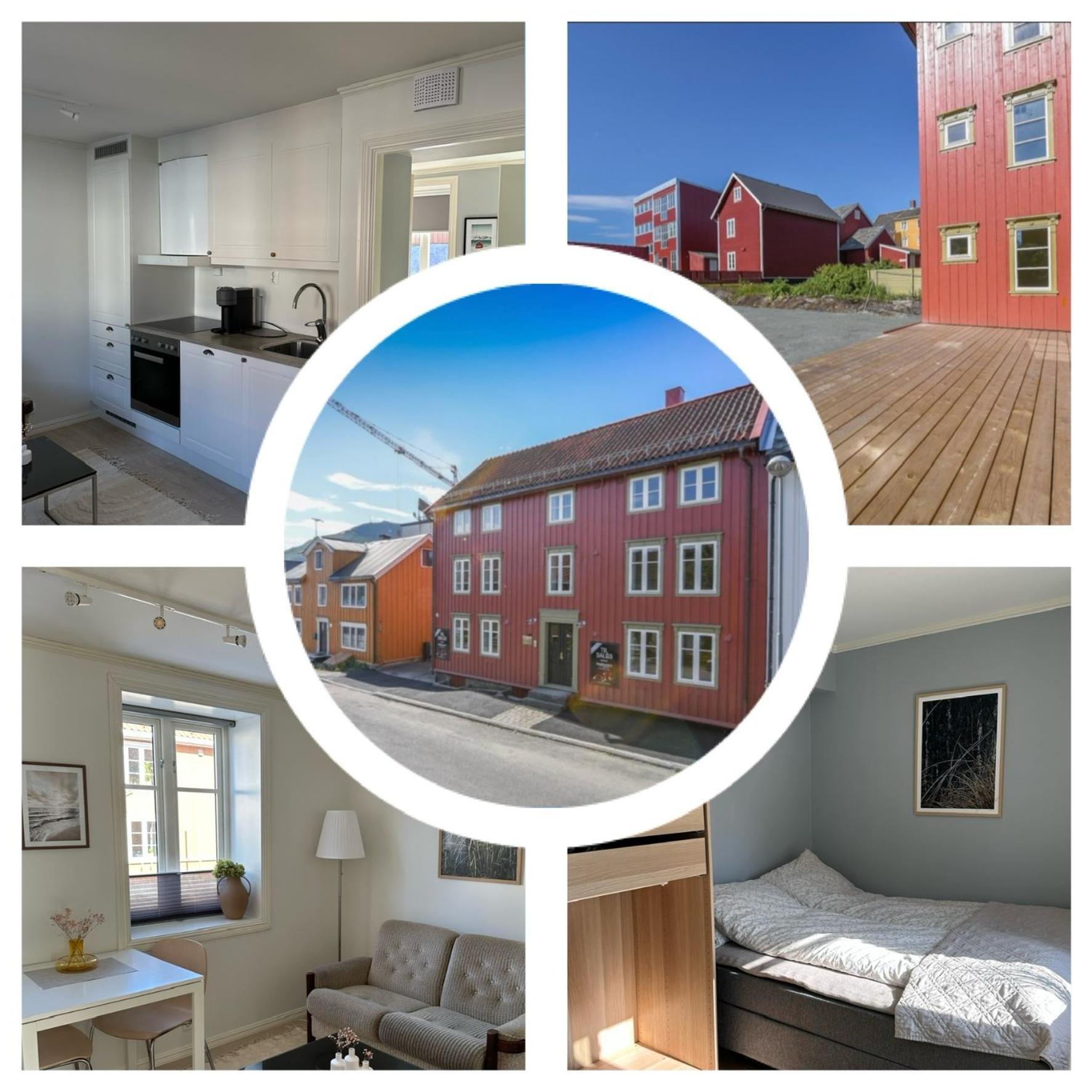 Cosy 2-Rooms Apartment In The City Center 特罗姆瑟 外观 照片